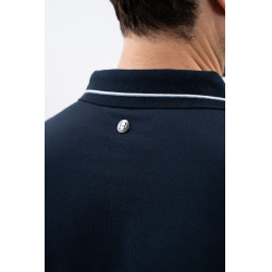 Polo Harcour Malik Marine Bleu marine