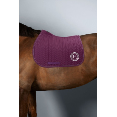 Tapis de selle Harcour Alaska Figue Violet Tapis de selle Harcour Alaska Figue Violet