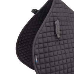 Tapis de selle d'obstacle coton Deluxe Shires Arma Noir