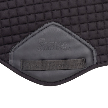 Tapis de selle d'obstacle coton Deluxe Shires Arma Noir