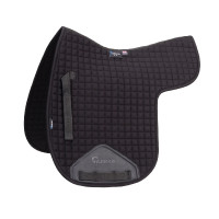 Tapis de selle coton Deluxe Shires Arma Numnah Noir Tapis de selle coton Deluxe Shires Arma Numnah Noir