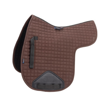 Tapis de selle coton Deluxe Shires Arma Numnah Marron