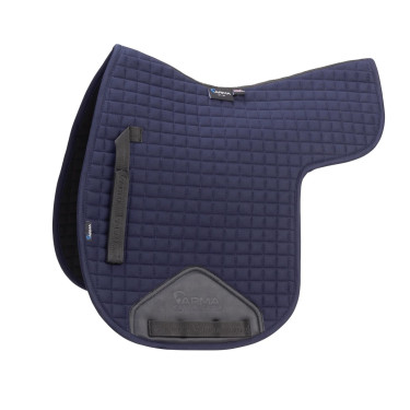 Tapis de selle coton Deluxe Shires Arma Numnah Marine Bleu marine