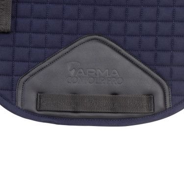 Tapis de selle coton Deluxe Shires Arma Numnah Marine Bleu marine
