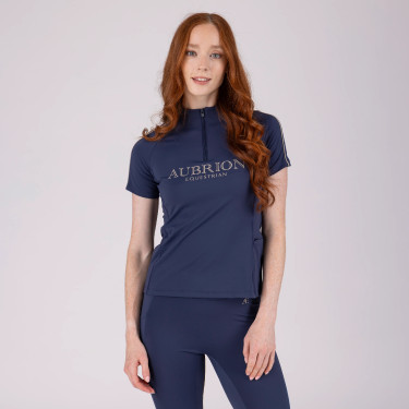 T-shirt sous-couche équitation Aubrion Shires – Femme