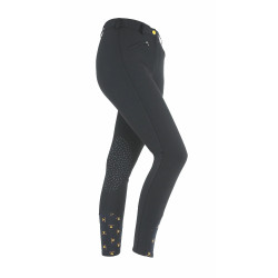 Pantalon d'équitation Thompson Shires Aubrion Noir