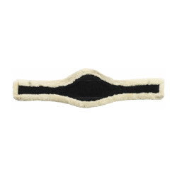 Mouton en fausse fourrure long pad interchangeable pour sangle longue en cuir Eskadron