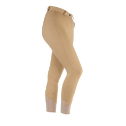 Pantalon d'équitation fille Shires SaddleHugger Beige
