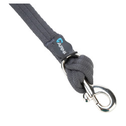 Longe de travail en sangle matelassée Shires Gris