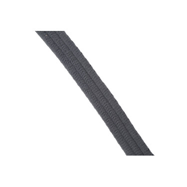 Longe de travail en sangle matelassée Shires Gris Longe de travail en sangle matelassée Shires Gris