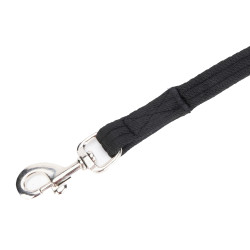 Longe de travail en sangle matelassée Shires Noir