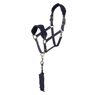 Licol et longe polaire Shires Arma Marine Bleu marine Licol et longe polaire Shires Arma Marine Bleu marine