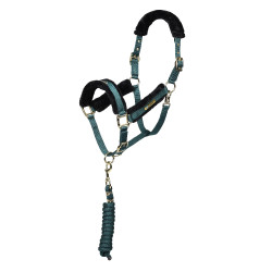 Licol et longe logo Shires Arma Vert Licol et longe logo Shires Arma Vert
