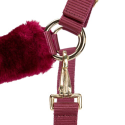 Licol et longe équitation Shires ARMA en fausse fourrure