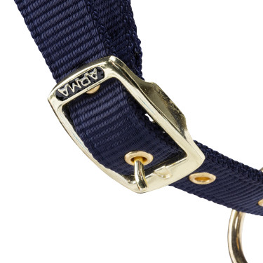 Licol et longe en fausse fourrure Shires Arma Marine Bleu marine Licol et longe en fausse fourrure Shires Arma Marine Bleu marine
