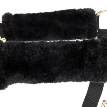 Licol et longe équitation Shires ARMA en fausse fourrure Licol et longe équitation Shires ARMA en fausse fourrure