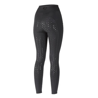Legging d'équitation Hudson Shires Aubrion Noir