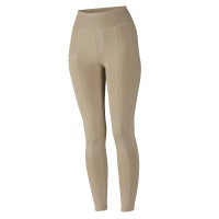 Legging d'équitation Hudson fille Shires Aubrion Beige Legging d'équitation Hudson fille Shires Aubrion Beige
