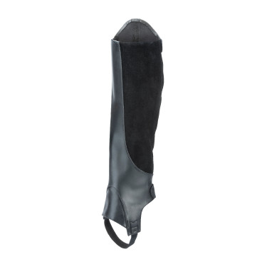 Mini-chaps synthétiques adulte Shires Moretta Noir Mini-chaps synthétiques adulte Shires Moretta Noir