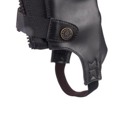 Mini-chaps synthétiques adulte Shires Moretta Noir Mini-chaps synthétiques adulte Shires Moretta Noir