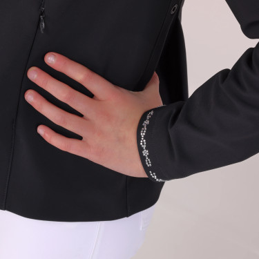 Veste de concours Optima LX jeune cavalier Shires Aubrion Noir