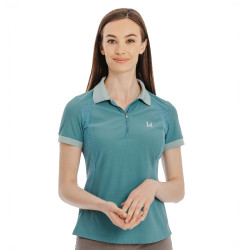 Polo Tech Horseware manches courtes femme