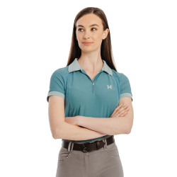 Polo Tech Horseware manches courtes femme
