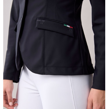Veste de concours Platinum MotionFlex Pro Crystal Alessandro Albanese® Horseware femme Noir
