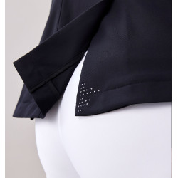 Veste de concours Platinum MotionFlex Pro Crystal Alessandro Albanese® Horseware femme Noir