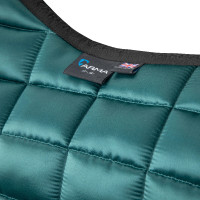 Tapis de selle de dressage Eltar Satin Shires Arma Vert Tapis de selle de dressage Eltar Satin Shires Arma Vert