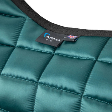 Tapis de selle de dressage Eltar Satin Shires Arma Vert