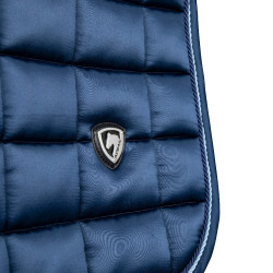 Tapis de selle de dressage Eltar Satin Shires Arma Marine Bleu marine Tapis de selle de dressage Eltar Satin Shires Arma Marine Bleu marine