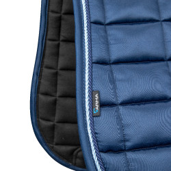 Tapis de selle de dressage Eltar Satin Shires Arma Marine Bleu marine Tapis de selle de dressage Eltar Satin Shires Arma Marine Bleu marine