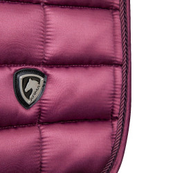 Tapis de selle de dressage Eltar Satin Shires Arma Noir cerise Tapis de selle de dressage Eltar Satin Shires Arma Noir cerise