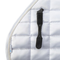 Tapis de selle d'obstacle Eltar Satin Shires Arma Blanc Tapis de selle d'obstacle Eltar Satin Shires Arma Blanc
