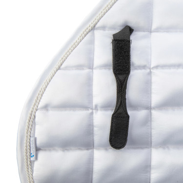 Tapis de selle d'obstacle Eltar Satin Shires Arma Blanc Tapis de selle d'obstacle Eltar Satin Shires Arma Blanc