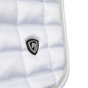 Tapis de selle d'obstacle Eltar Satin Shires Arma Blanc Tapis de selle d'obstacle Eltar Satin Shires Arma Blanc
