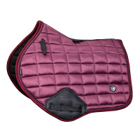 Tapis de selle d'obstacle Eltar Satin Shires Arma Noir cerise Tapis de selle d'obstacle Eltar Satin Shires Arma Noir cerise