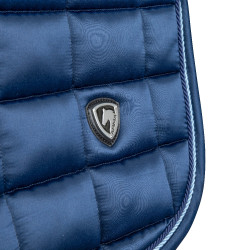 Tapis de selle d'obstacle Eltar Satin Shires Arma Marine Bleu marine