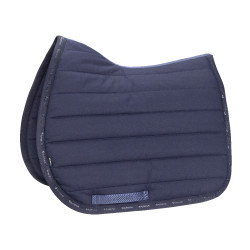 Tapis de selle mixte Comfort Shires Arma Marine Bleu marine