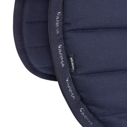 Tapis de selle mixte Comfort Shires Arma Marine Bleu marine
