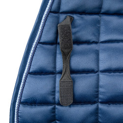 Tapis de selle Eltar Satin Shires Arma Marine Bleu marine