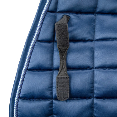 Tapis de selle Eltar Satin Shires Arma Marine Bleu marine