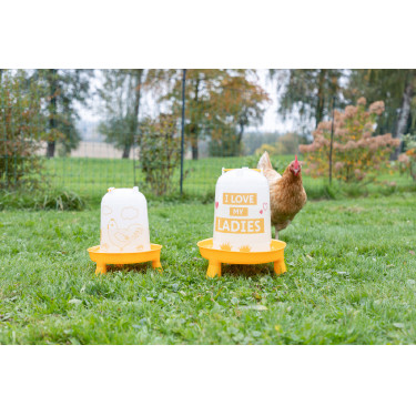 Abreuvoir en plastique avec motif Ladies Kerbl