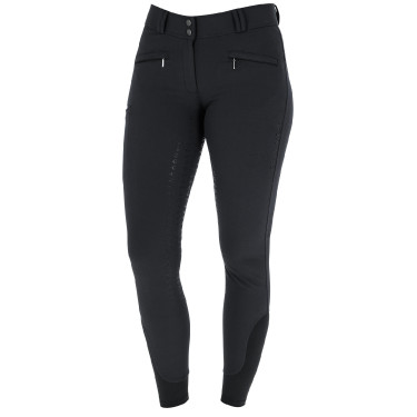 Pantalon d'équitation Signature Covalliero femme Noir