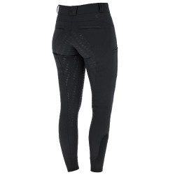 Pantalon d'équitation Signature Covalliero femme Noir