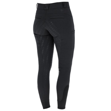 Pantalon d'équitation Signature Covalliero femme Noir