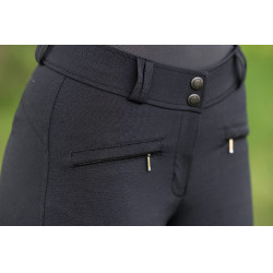 Pantalon d'équitation Signature Covalliero femme Noir