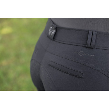 Pantalon d'équitation Signature Covalliero femme Noir