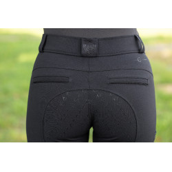 Pantalon d'équitation Signature Covalliero femme Noir